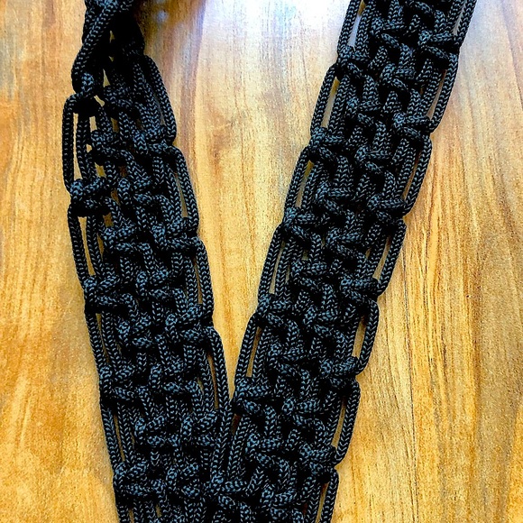 Crochet black purse - Picture 3 of 9